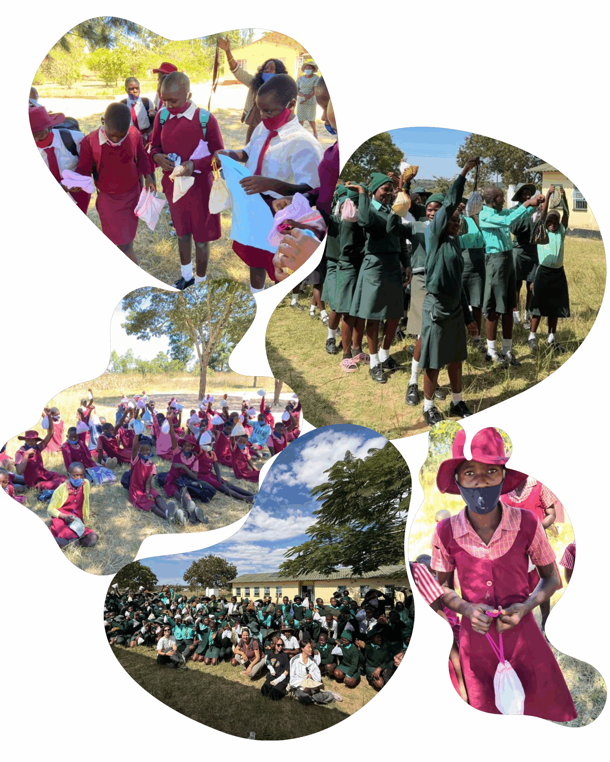 Shona Sisterhood Sanitary Donation - Shona Girls Keep the girls in school