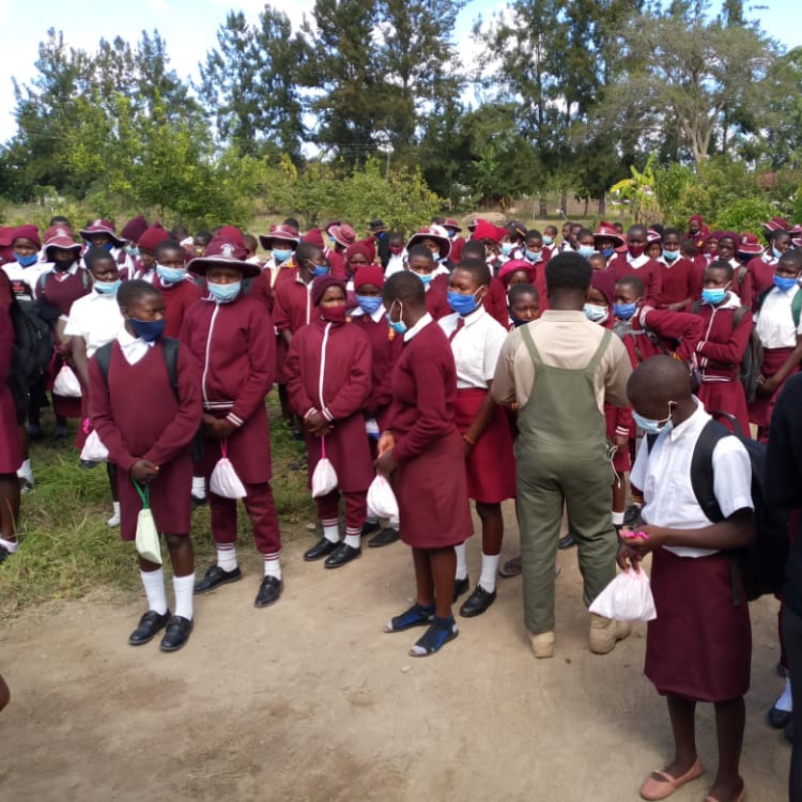 Shona Sisterhood Sanitary Donation - Shona Girls Distribution