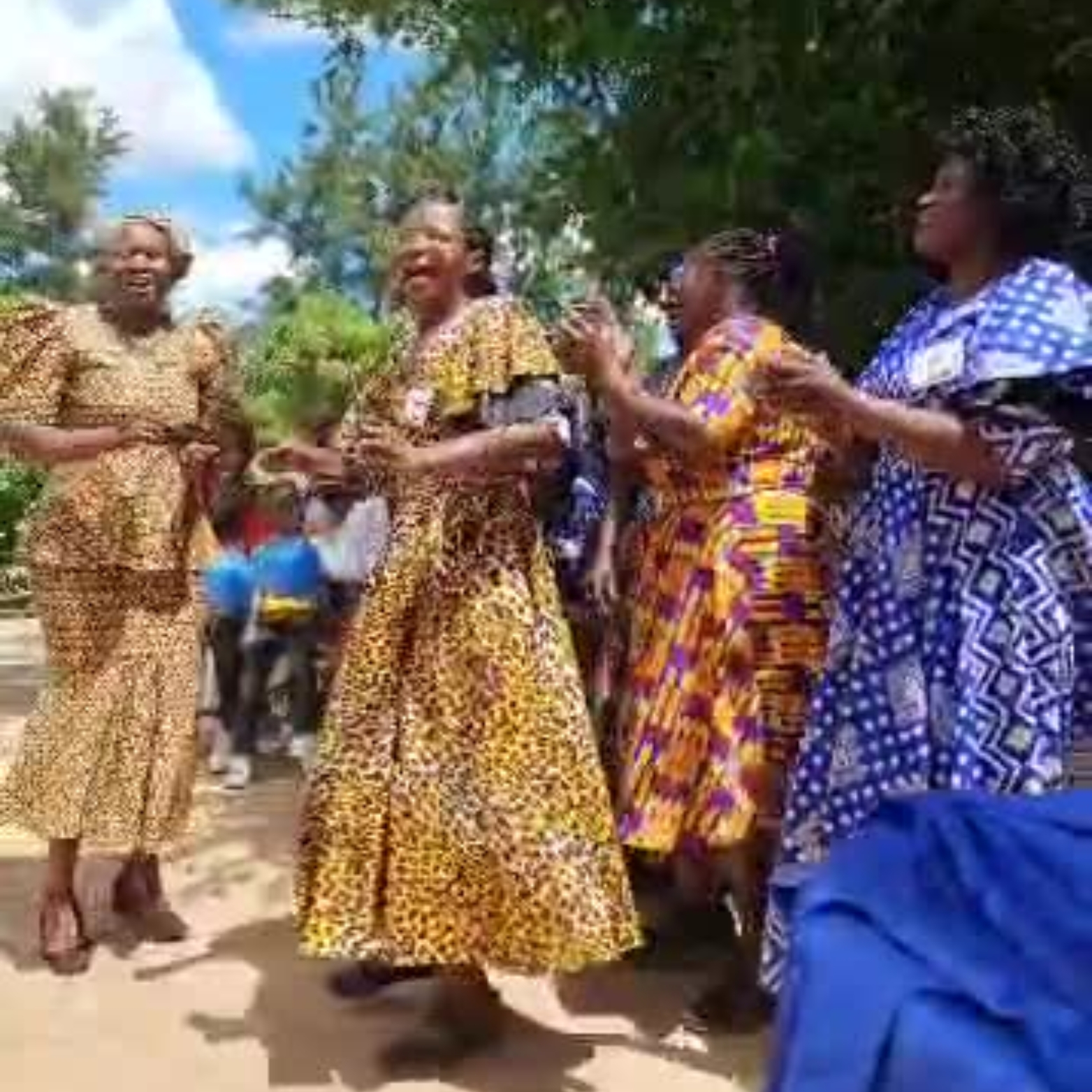 Shona Sisterhood Sanitary Donation - Shona Girls New Container Delivery Celebrations